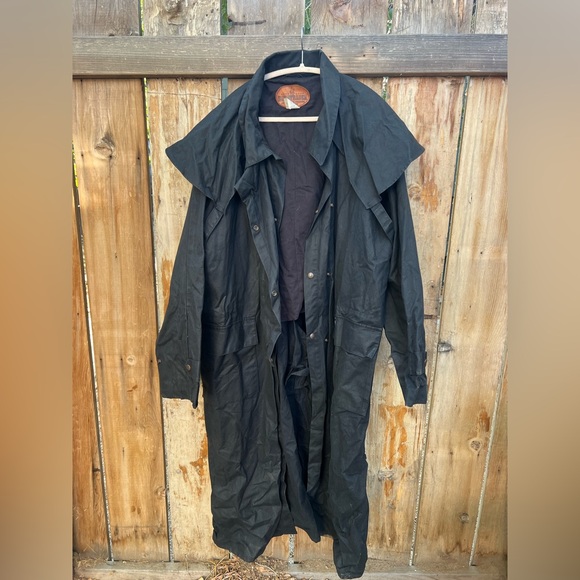 Outback Trading Company Oilskin Duster - Picture 1 of 7